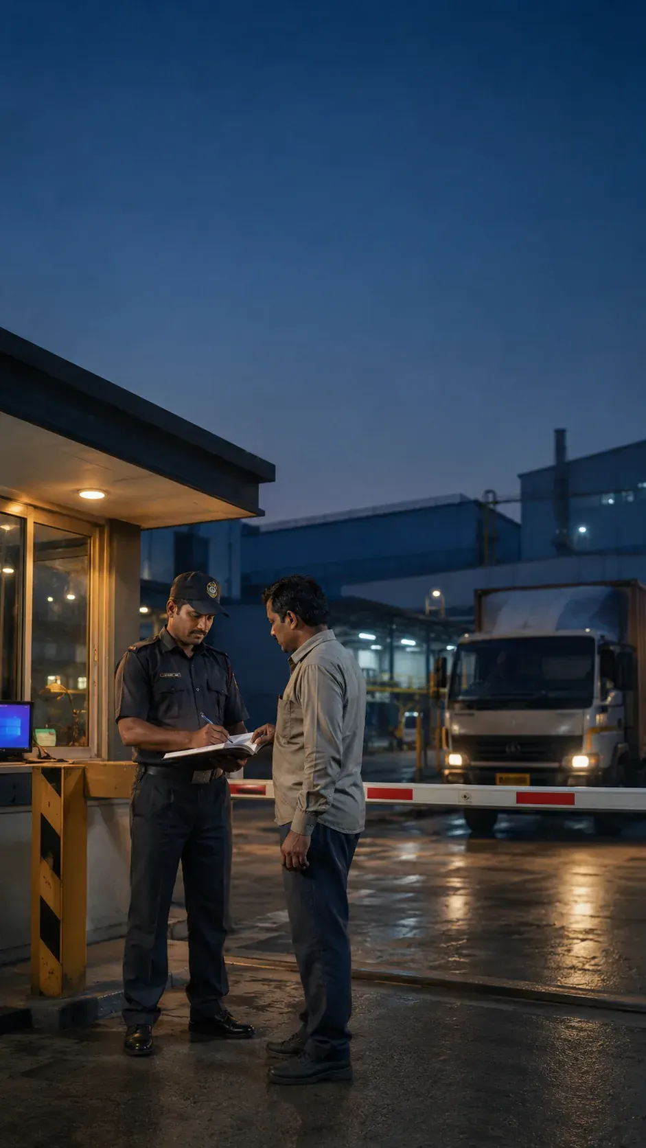 CISS guard on day shift at a client site