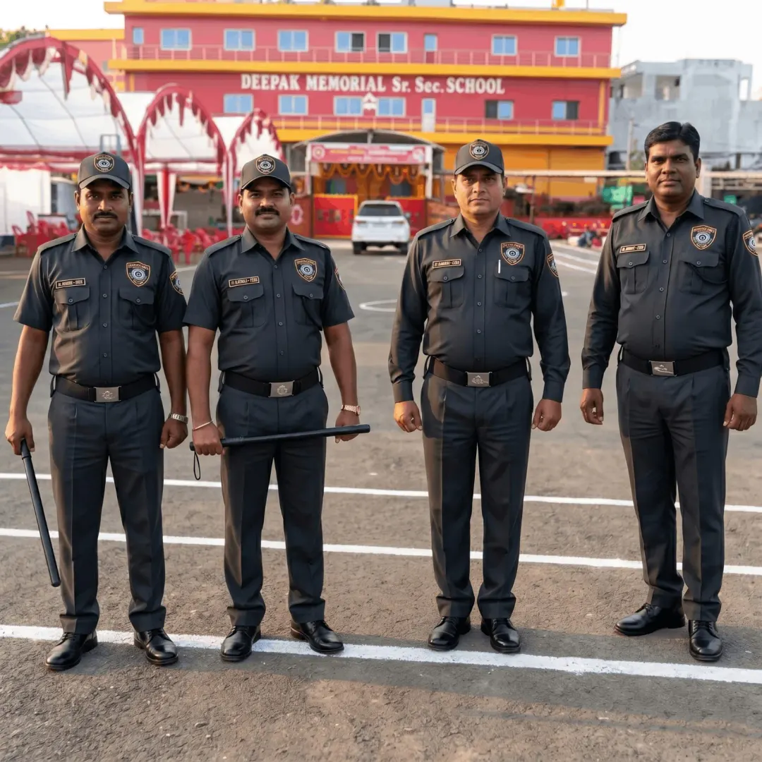 Trained CISS guard on gate duty, Madhya Pradesh